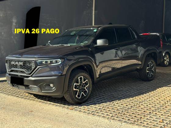RAM RAMPAGE 2.0 HURRICANE 4 TURBO GASOLINA REBEL 4X4 AUTOMÁTICO